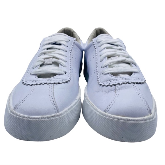 Superga Club S Full Comfort White Leather Lace Up Low Top Sneaker 2843 Size 6.5 - Picture 6 of 13